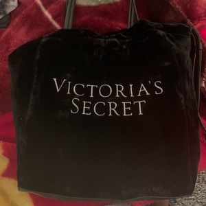 Black velvet VS bag